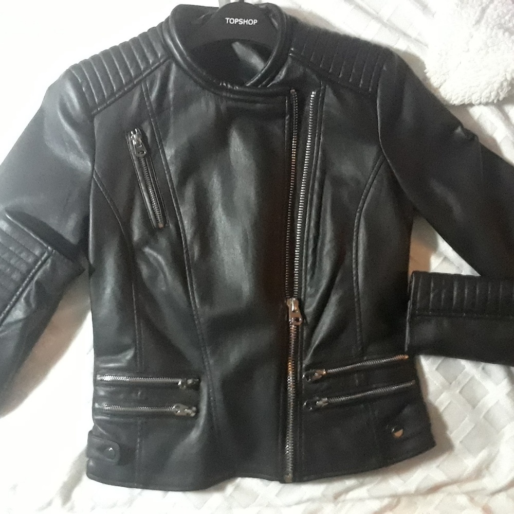 Zara Faux Leather Jacket